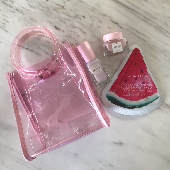 Glow Recipe watermelon set with cute pink bag - Picture 2 of 3